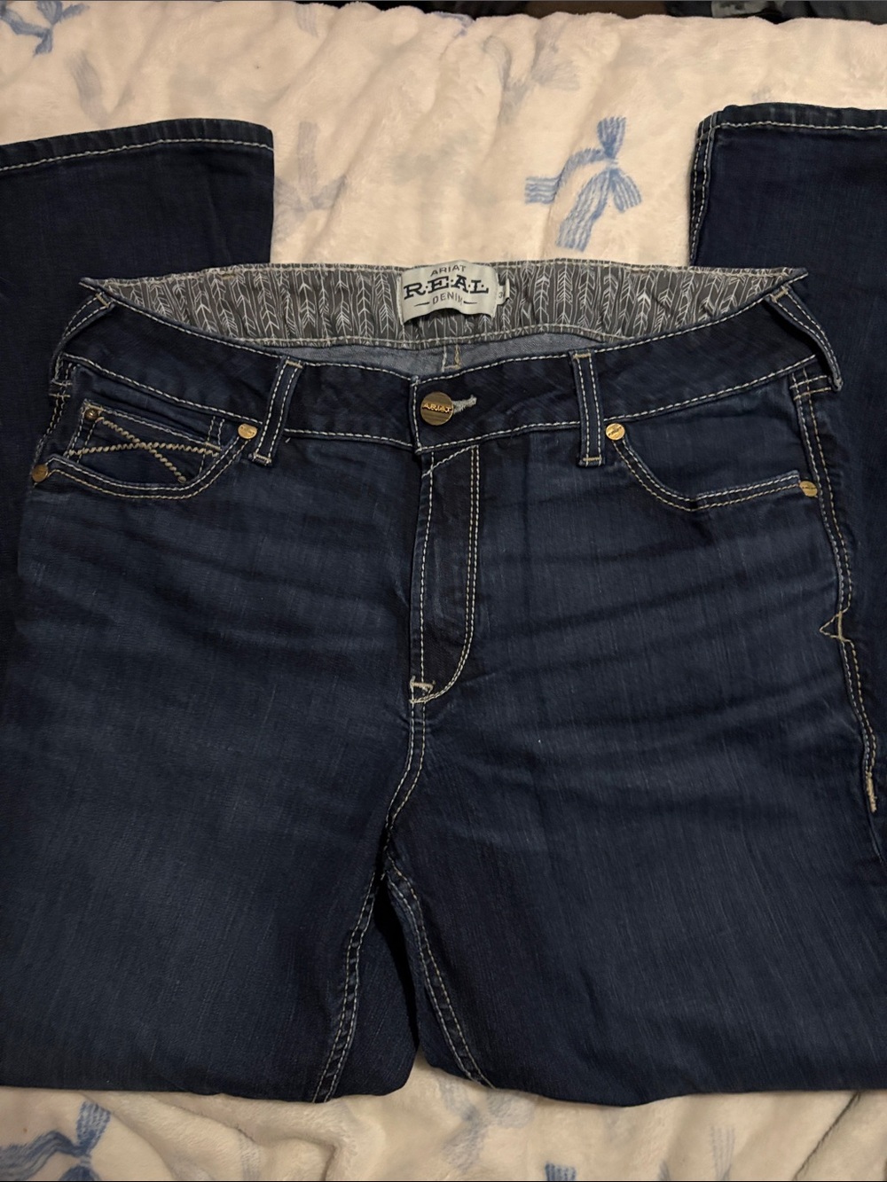 Ariat Women's Dark Indigo Boot Cut Jeans